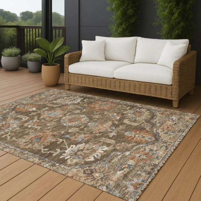 Addison Rugs Chantille Brown ACN2793 9ft. x 12ft. Rect. Rug