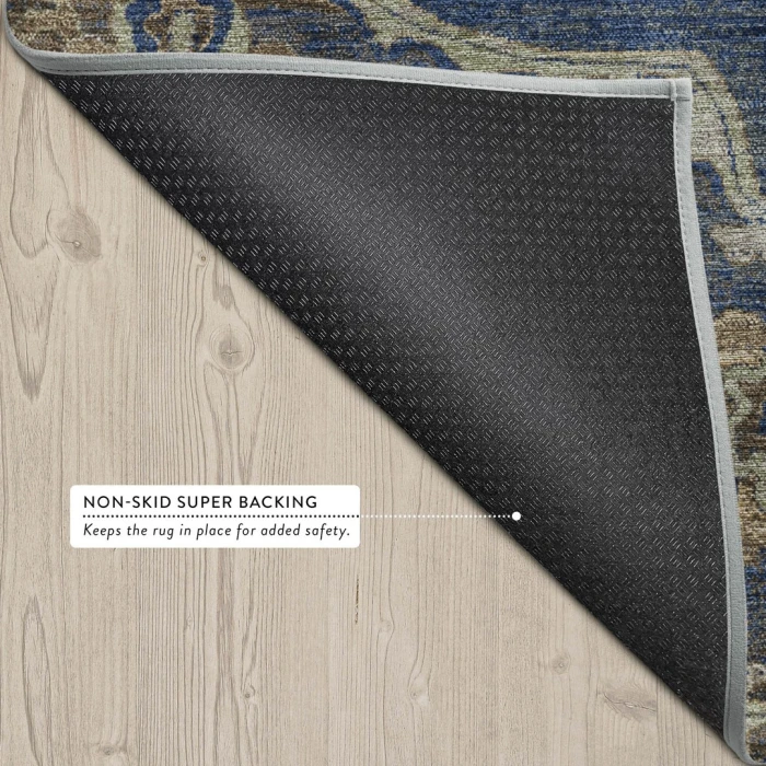 Addison Rugs Chantille Blue ACN2793 5ft. x 7ft.6in. Rect. Rug