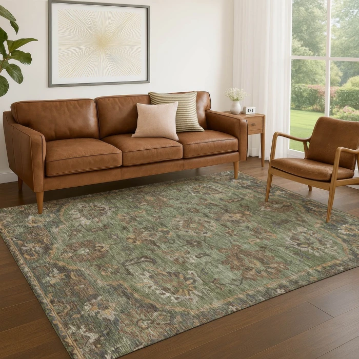 Addison Rugs Chantille Green ACN2793 8ft. x 10ft. Rect. Rug