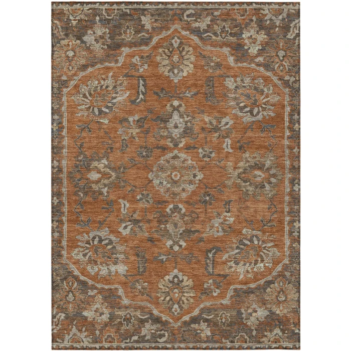 Addison Rugs Chantille Orange ACN2793 8ft. x 10ft. Rect. Rug