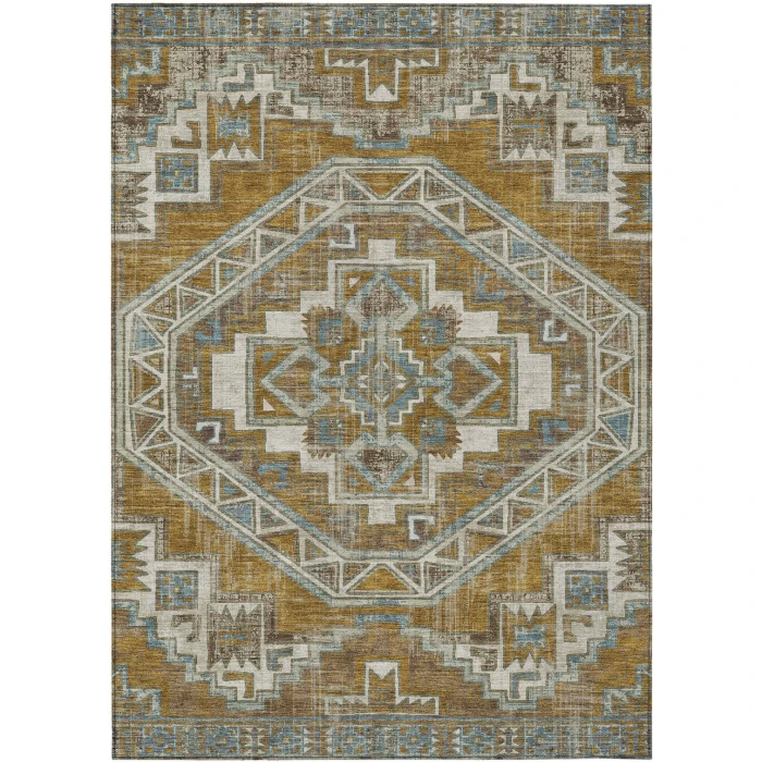 Addison Rugs Chantille Gold ACN2794 9ft. x 12ft. Rect. Rug
