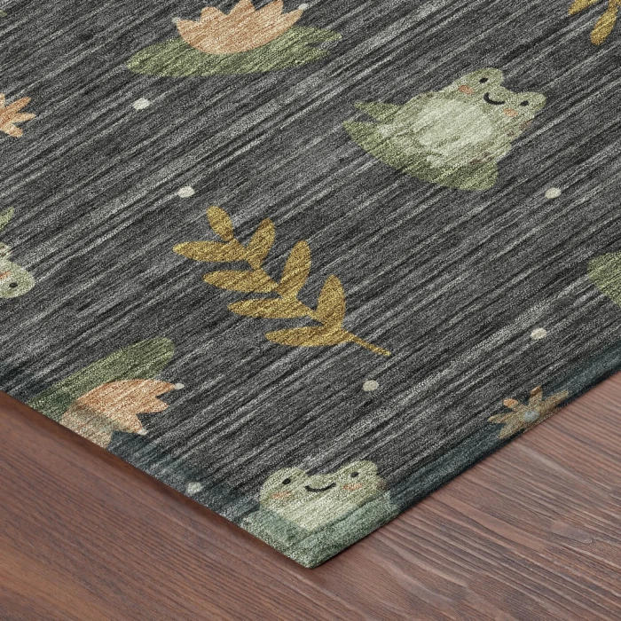 Addison Rugs Chantille Black ACN2795 8ft. x 10ft. Rect. Rug