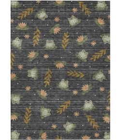 Addison Rugs Chantille Black ACN2795 5ft. x 7ft.6in. Rect. Rug