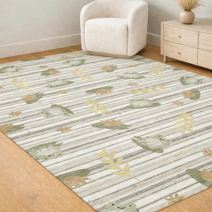 Addison Rugs Chantille Ivory ACN2795 5ft. x 7ft.6in. Rect. Rug