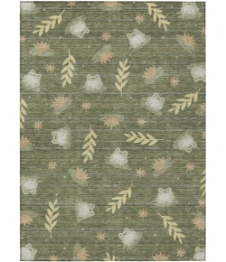 Addison Rugs Chantille Green ACN2795 9ft. x 12ft. Rect. Rug
