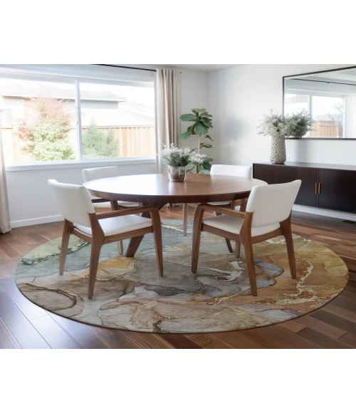 Chantille ACN500 Beige 8' x 8' Rug