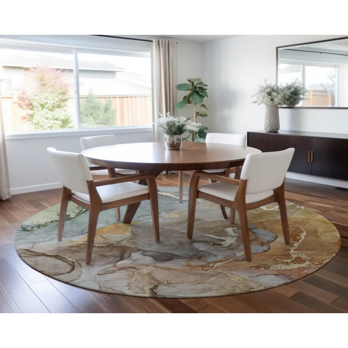 Chantille ACN500 Beige 8' x 8' Rug