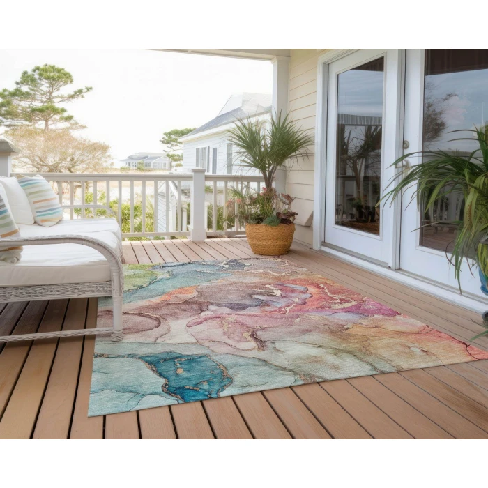 Chantille ACN500 Blue 9' x 12' Rug