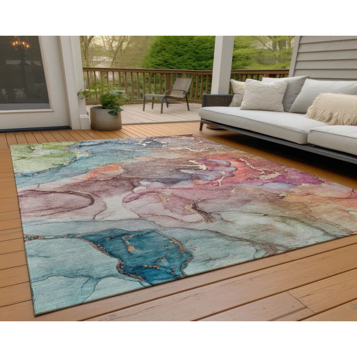 Chantille ACN500 Blue 9' x 12' Rug