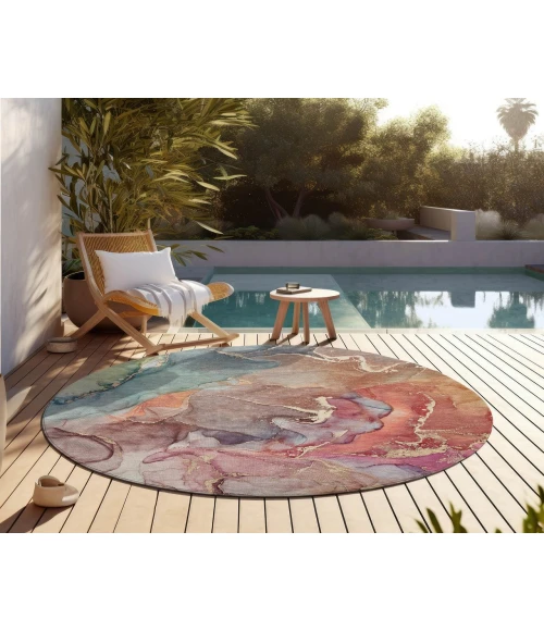 Chantille ACN500 Blue 8' x 8' Rug