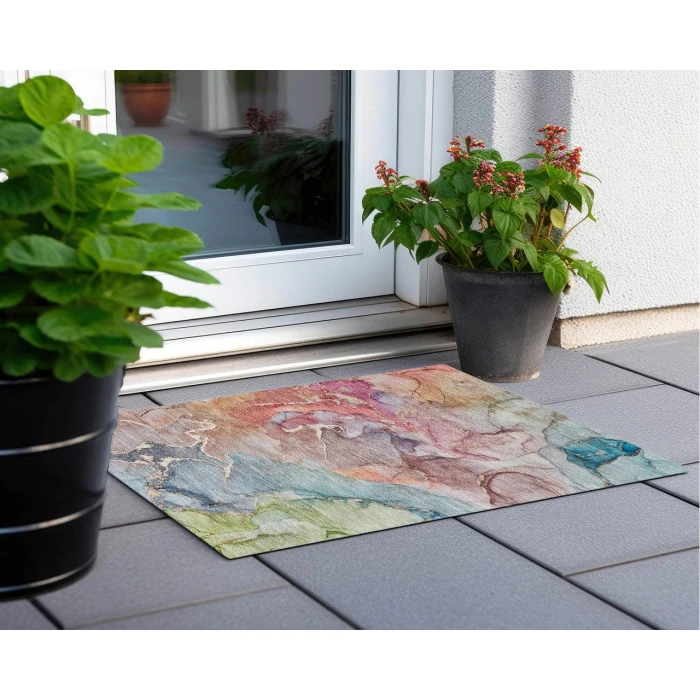 Chantille ACN500 Blue 1'8" x 2'6" Rug