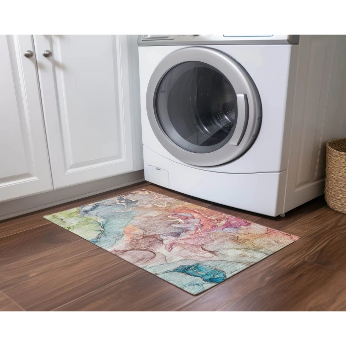 Chantille ACN500 Blue 1'8" x 2'6" Rug