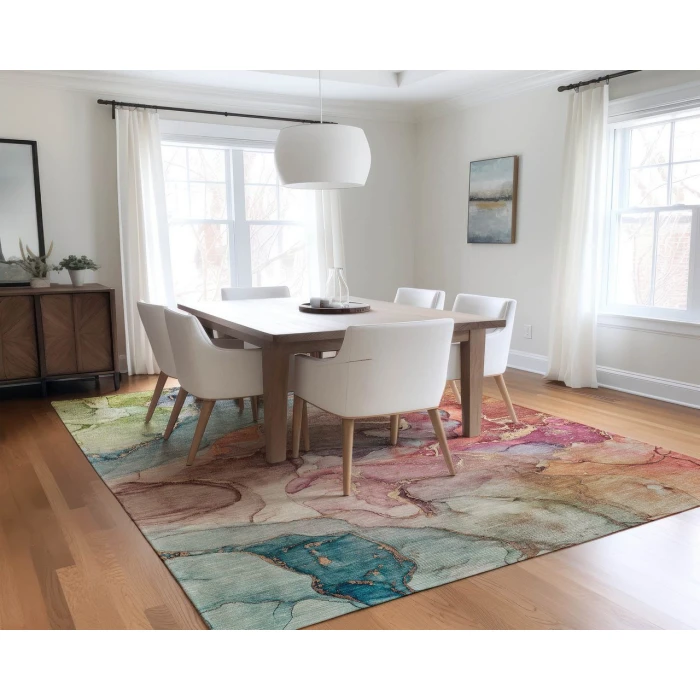 Chantille ACN500 Blue 9' x 12' Rug
