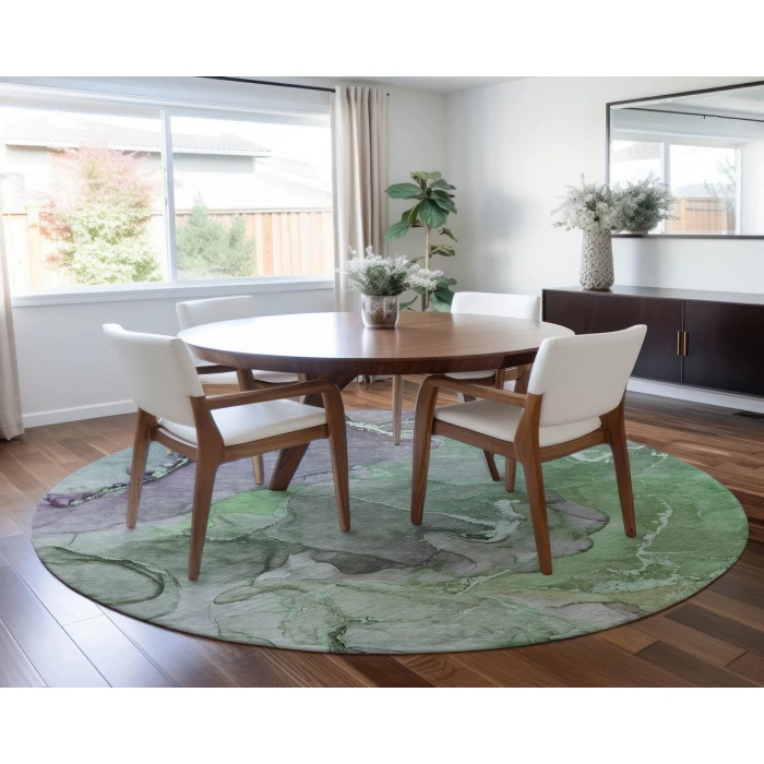 Chantille ACN500 Green 8' x 8' Rug