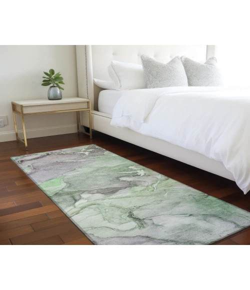 Chantille ACN500 Green 2'3" x 7'6" Rug