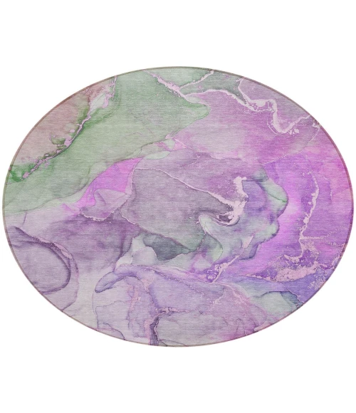 Chantille ACN500 Purple 8' x 8' Rug