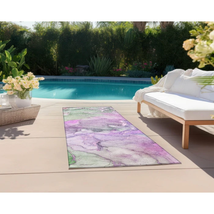 Chantille ACN500 Purple 2'3" x 7'6" Rug