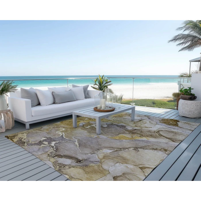 Chantille ACN500 Taupe 3' x 5' Rug