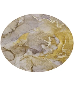 Addison Chantille ACN500 Taupe 8 ft. x 8 ft. Round Rug