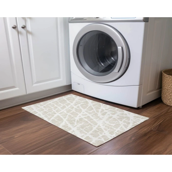 Chantille ACN501 Beige 1'8" x 2'6" Rug