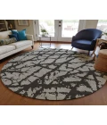 Chantille ACN501 Black 8' x 8' Rug