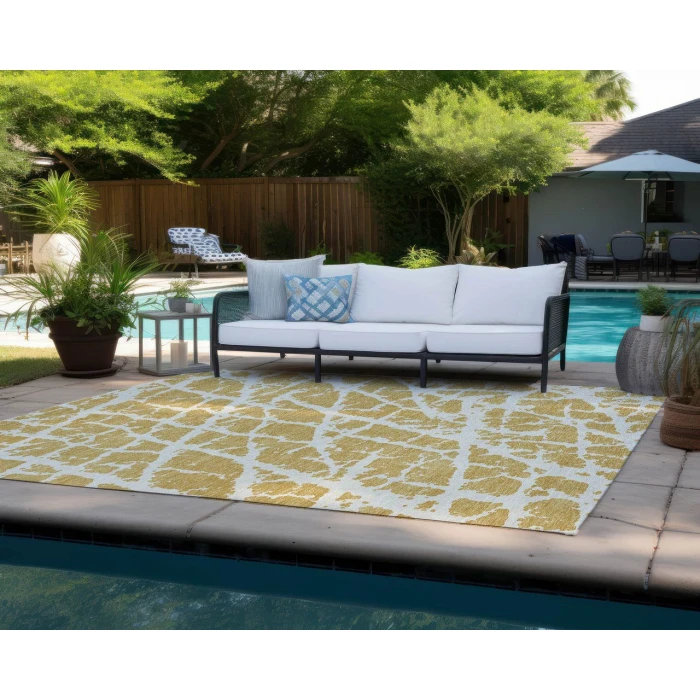 Chantille ACN501 Gold 8' x 10' Rug