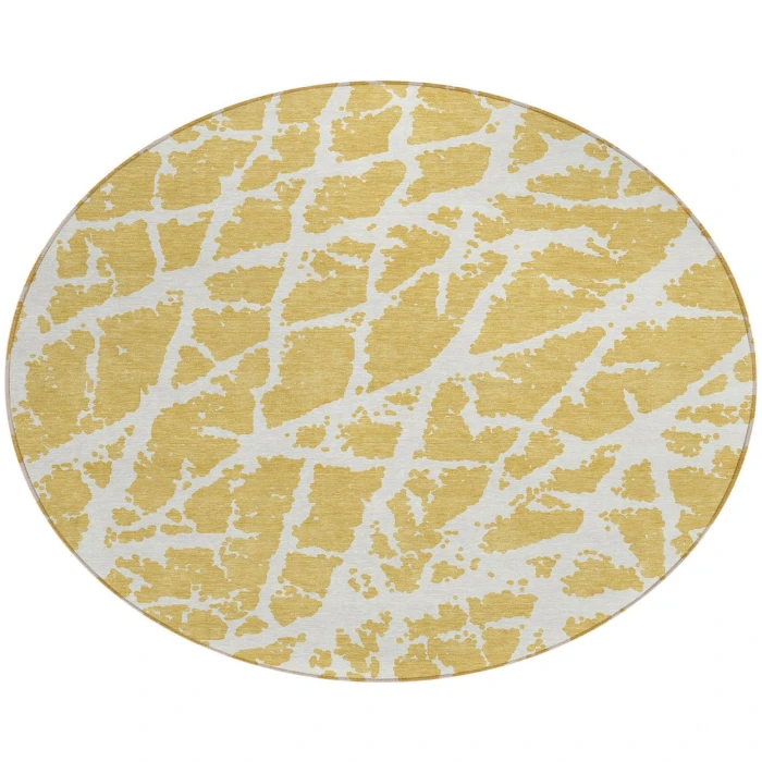 Chantille ACN501 Gold 8' x 8' Rug