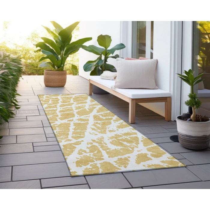 Chantille ACN501 Gold 2'3" x 7'6" Rug