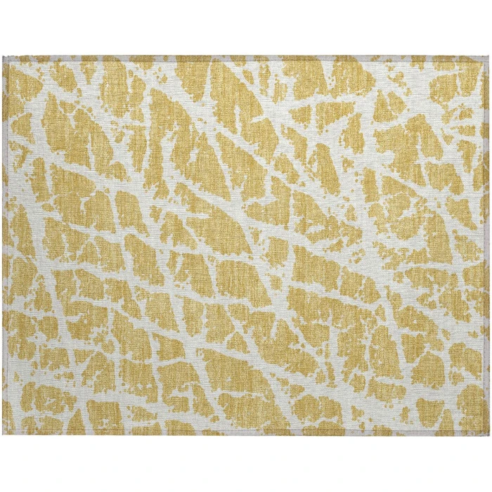 Chantille ACN501 Gold 1'8" x 2'6" Rug