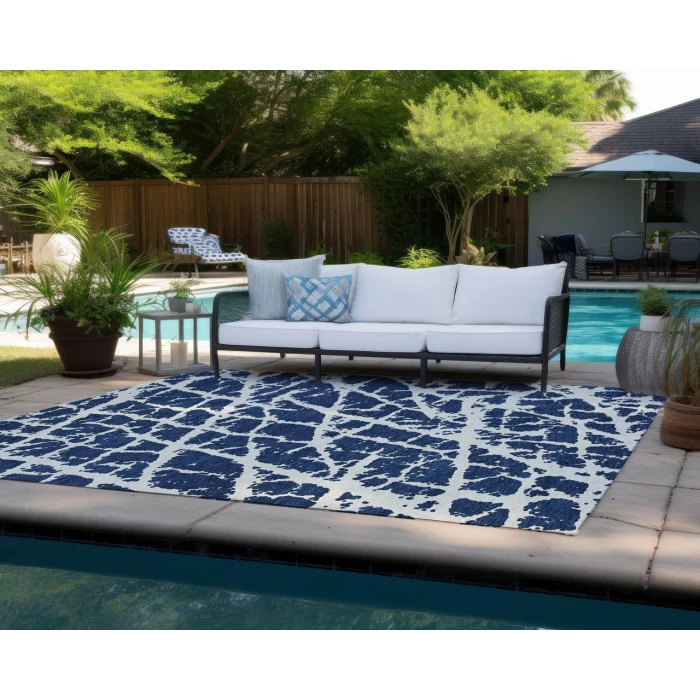 Chantille ACN501 Navy 10' x 14' Rug