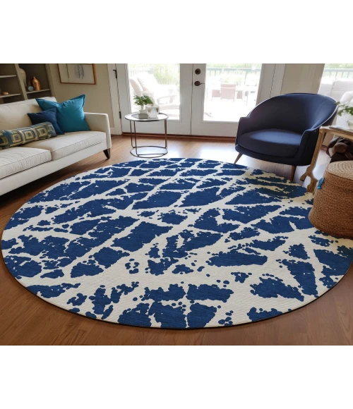 Chantille ACN501 Navy 8' x 8' Rug