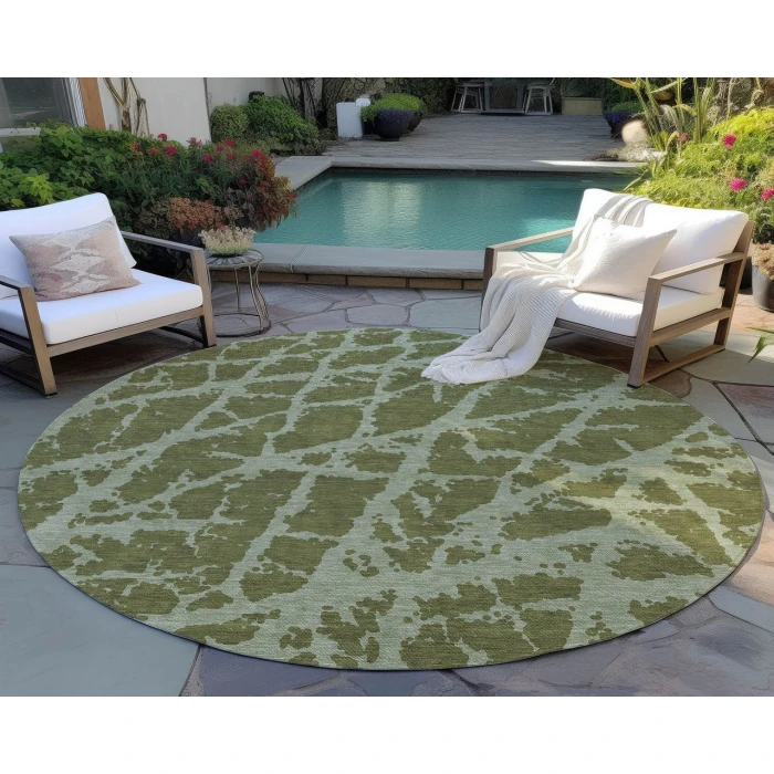 Chantille ACN501 Olive 8' x 8' Rug