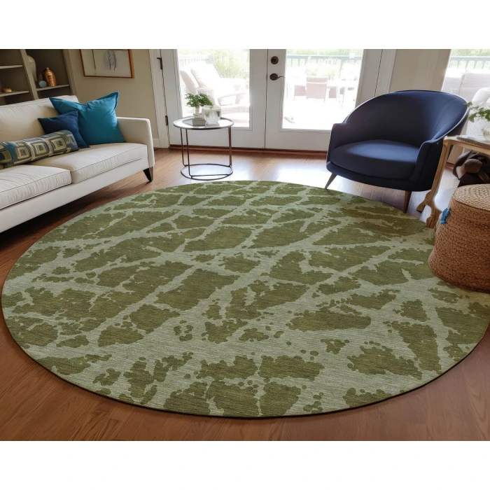 Chantille ACN501 Olive 8' x 8' Rug