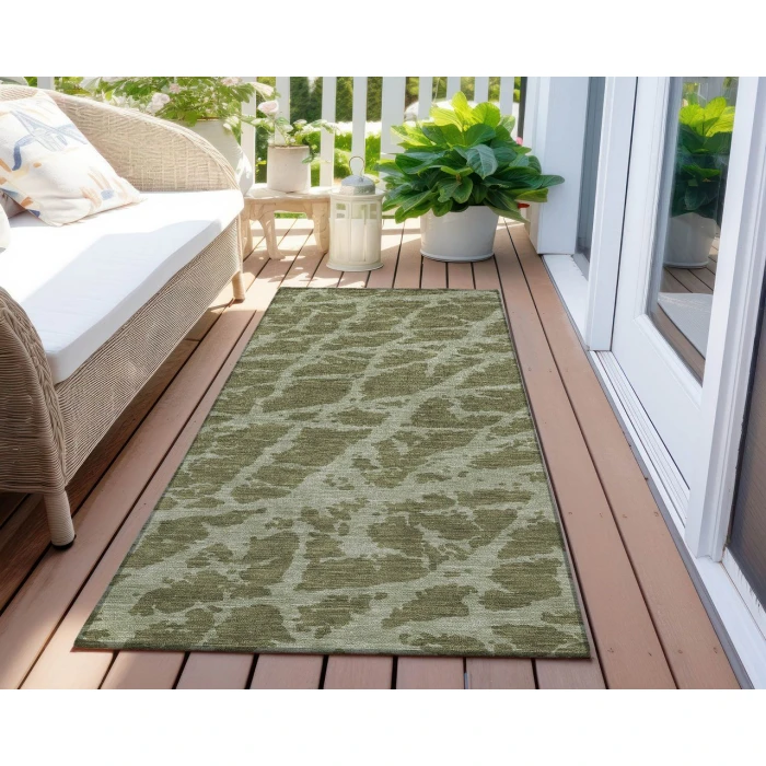 Chantille ACN501 Olive 2'3" x 7'6" Rug