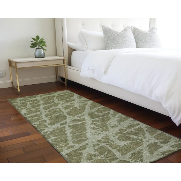 Chantille ACN501 Olive 2'3" x 7'6" Rug