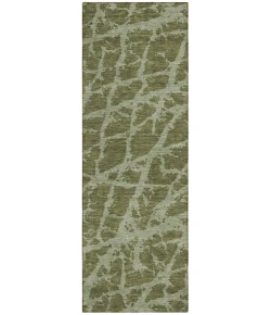 Addison Chantille ACN501 Olive 2 ft. 3 in. x 7 ft. 6 in. Runner Rug