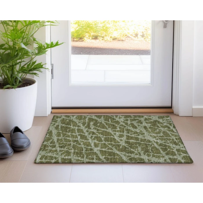 Chantille ACN501 Olive 1'8" x 2'6" Rug