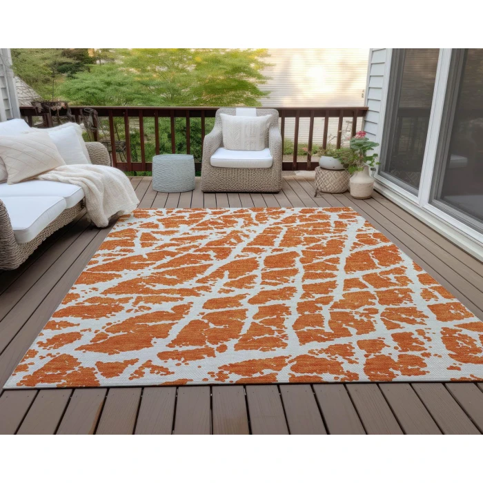 Chantille ACN501 Orange 9' x 12' Rug