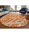 Chantille ACN501 Orange 8' x 8' Rug