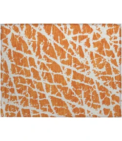 Addison Chantille ACN501 Orange 1 ft. 8 in. x 2 ft. 6 in. Rectangle Rug