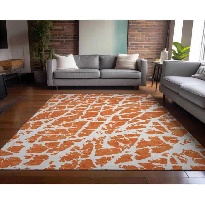 Chantille ACN501 Orange 9' x 12' Rug