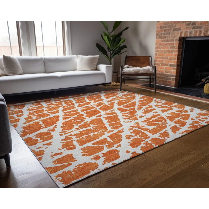 Chantille ACN501 Orange 9' x 12' Rug