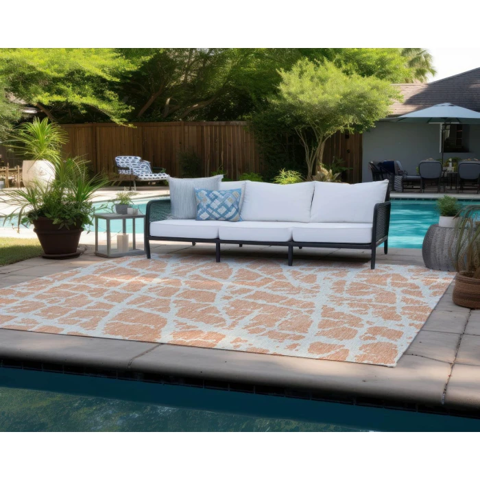 Chantille ACN501 Peach 3' x 5' Rug