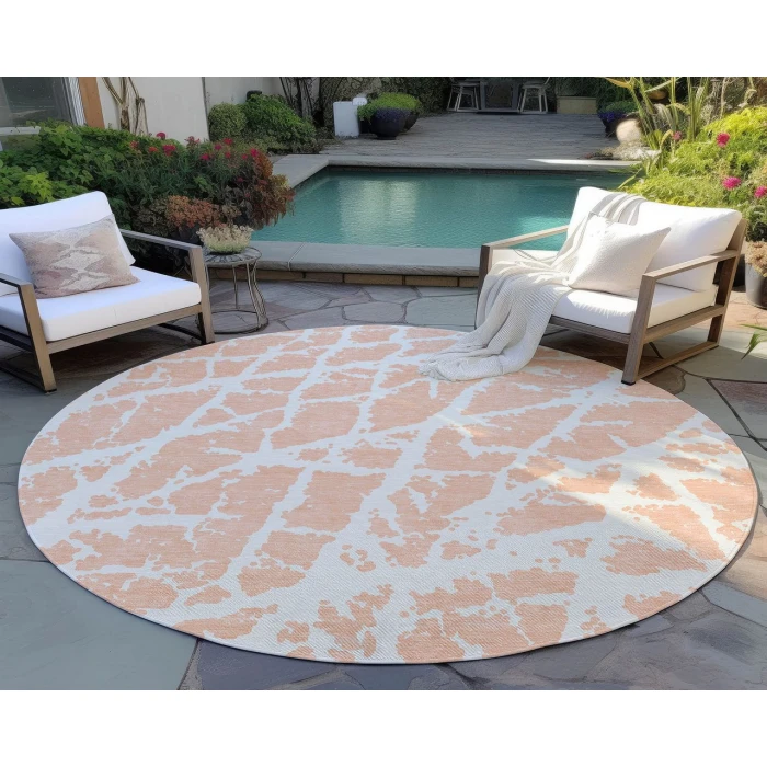 Chantille ACN501 Peach 8' x 8' Rug