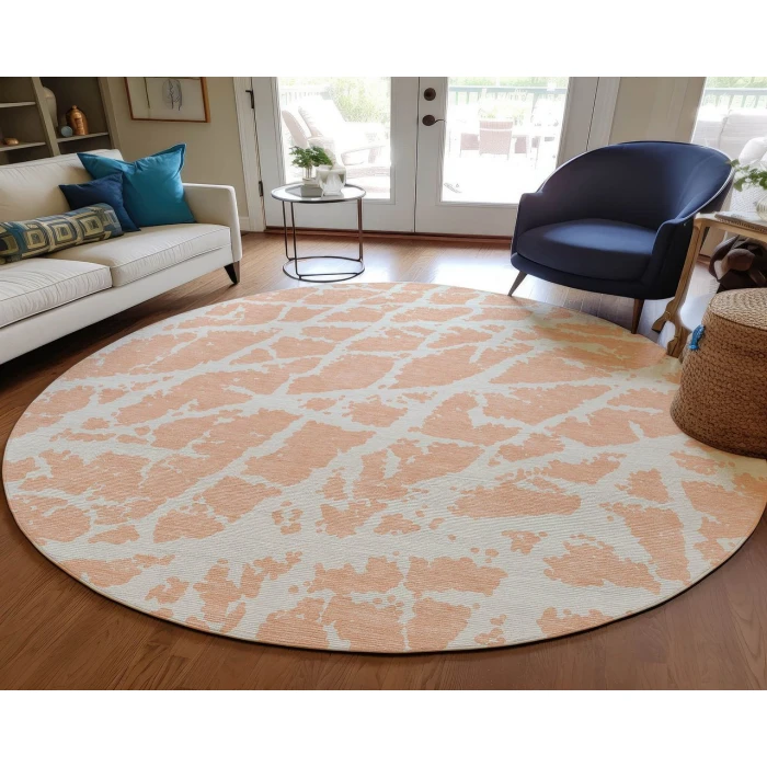Chantille ACN501 Peach 8' x 8' Rug