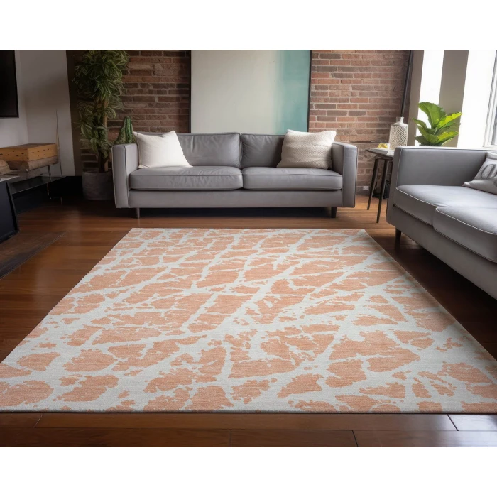 Chantille ACN501 Peach 3' x 5' Rug