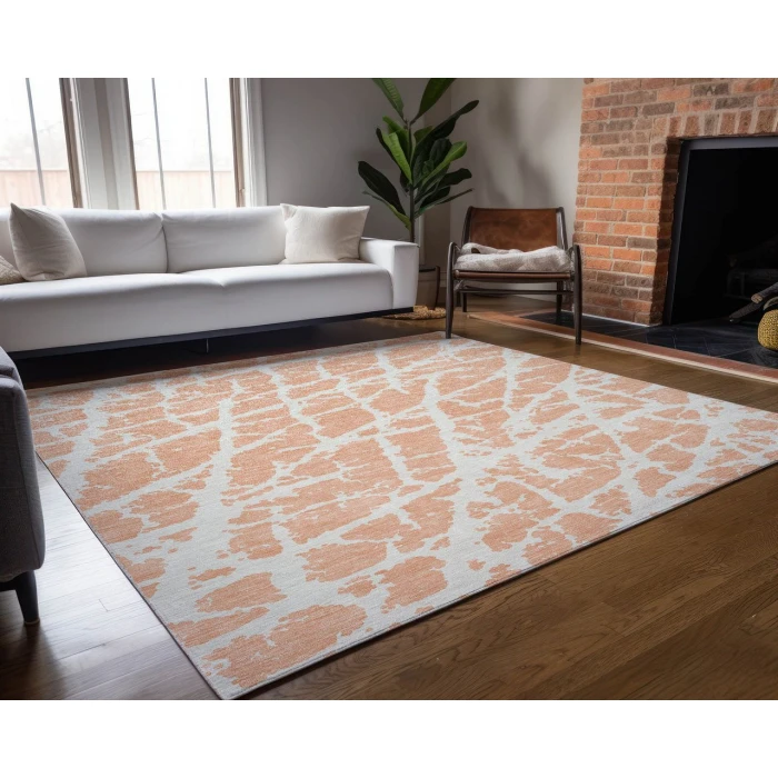 Chantille ACN501 Peach 3' x 5' Rug