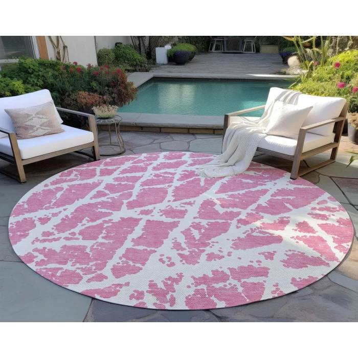 Chantille ACN501 Pink 8' x 8' Rug
