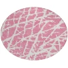 Addison Chantille ACN501 Pink 8 ft. x 8 ft. Round Rug