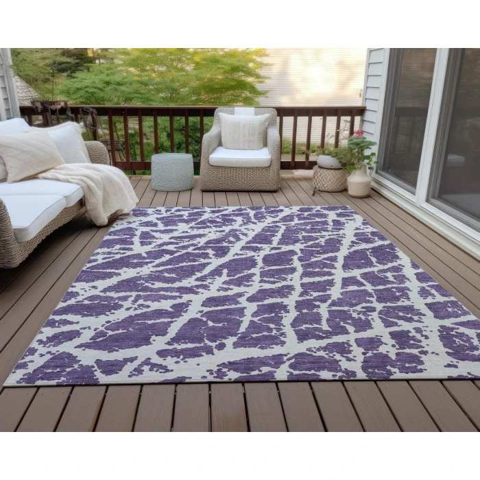 Chantille ACN501 Purple 2'6" x 3'10" Rug